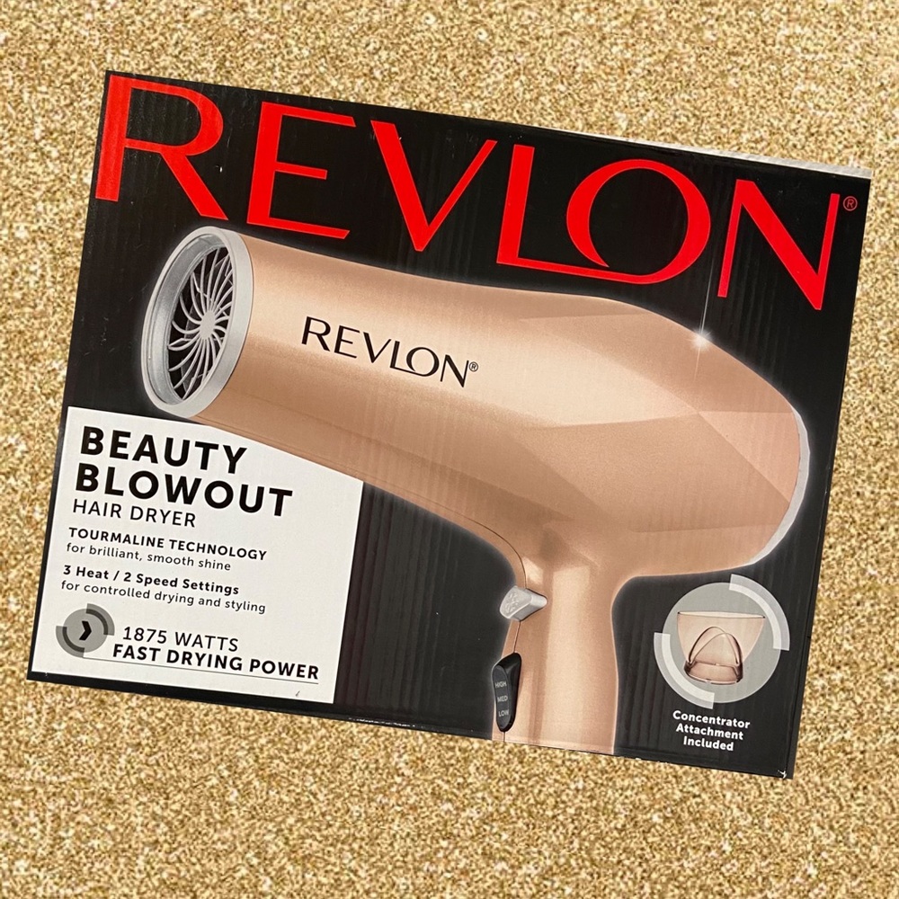 REVLON BEAUTY BLOWOUT HAIR DRYER